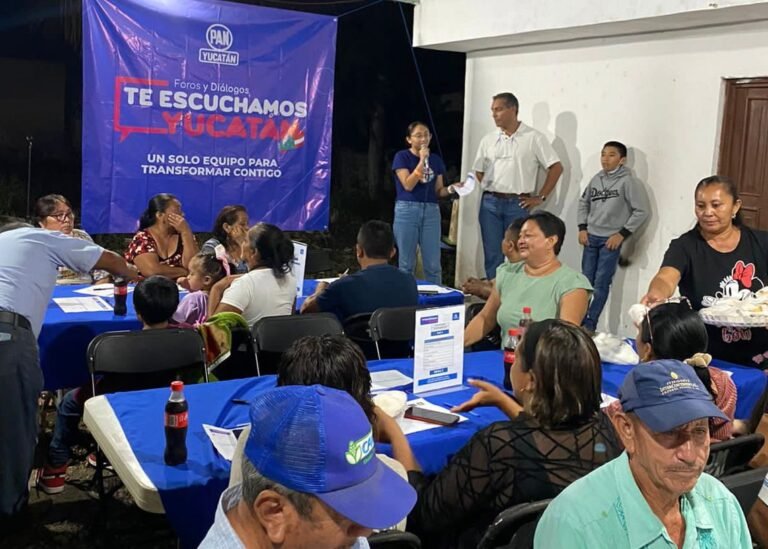 Inician los Foros “Te Escuchamos Yucatán” impulsados por el PAN con Renán Barrera