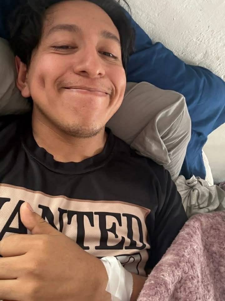 Iván Hernández lucha contra el cáncer testicular y pide apoyo para iniciar tratamiento urgente