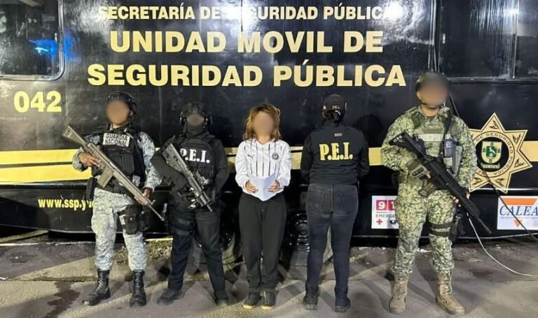 Detienen en Yucatán a joven buscada en el Estado de México por presunto narcomenudeo