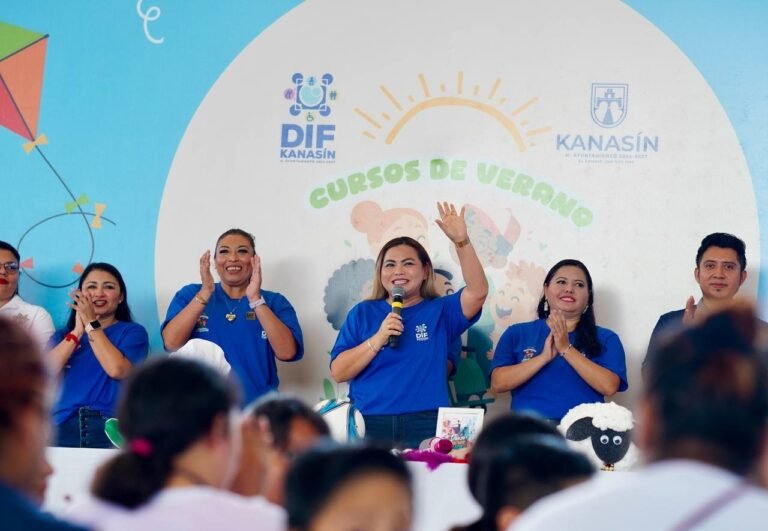 DIF Kanasín inicia “Un Verano DIF-erente” para fortalecer el desarrollo de niñas y niños con discapacidad