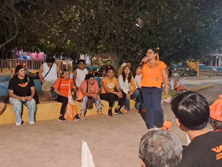 Candy Delgado presenta un plan integral para el desarrollo educativo y social del V Distrito local