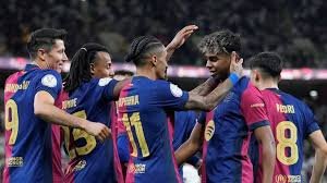 Fc Barcelona gana la Supercopa de España con una aplastante marcador de 5-2 contra el Real Madrid