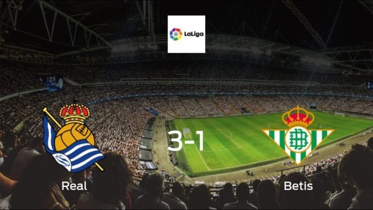 El Betis derrota 3-1 a la Real Sociedad en La Cartuja y deja muy tocado a Sergio Francisco