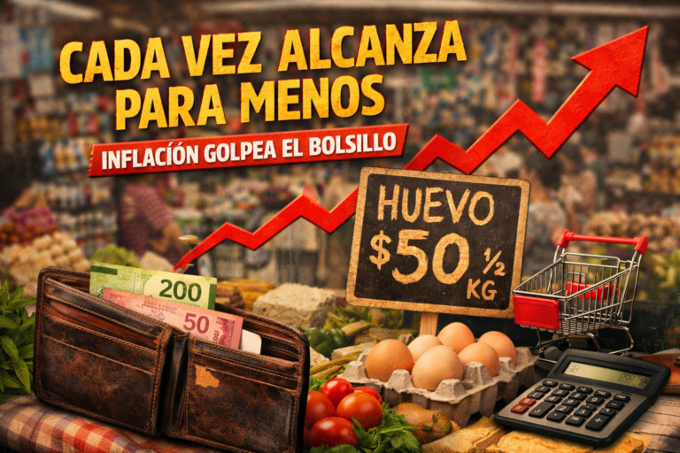 Cada vez alcanza para menos: mexicanos necesitan más dinero que hace un año para cubrir lo básico