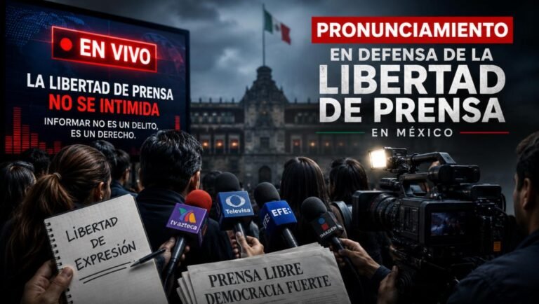 PRONUNCIAMIENTO Sobre la censura a una televisora nacional