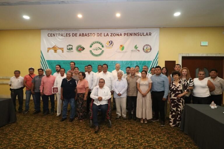 Centrales de abasto del sureste cierran filas en Mérida para fortalecer el suministro alimentario