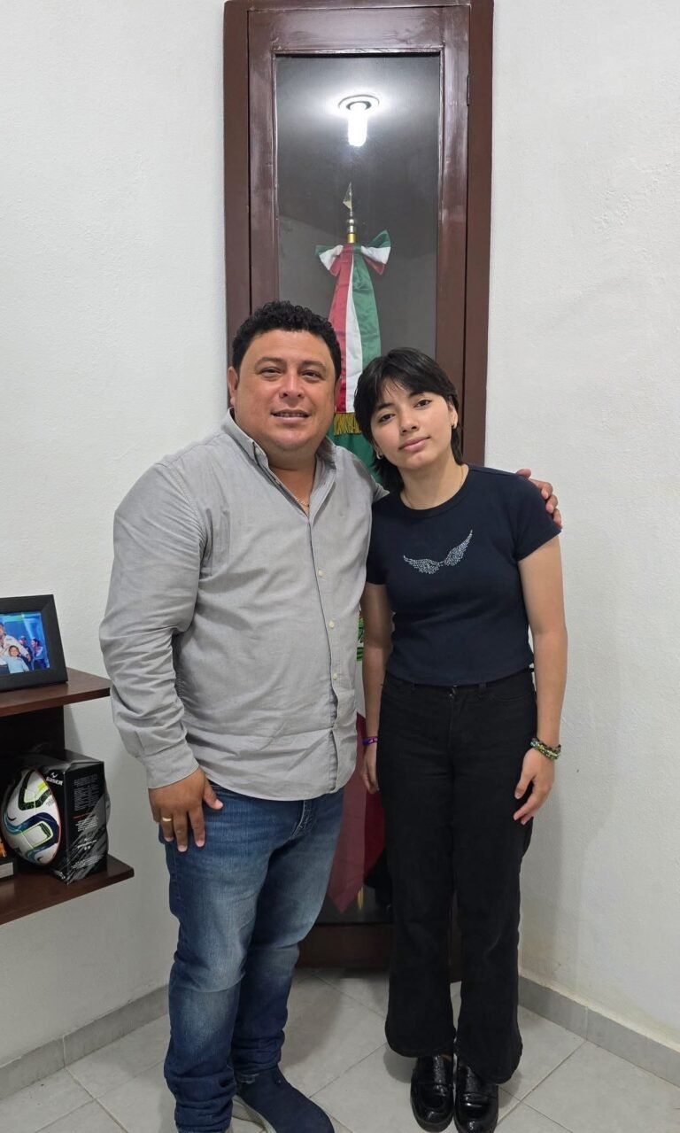 Edwin Bojórquez presume en redes avances en obra pública y el impulso a jóvenes talentos de Kanasín