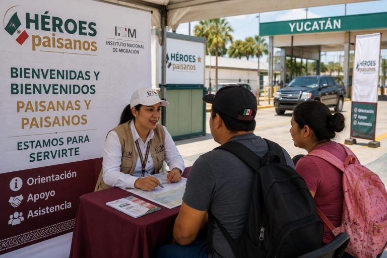 Yucatán se suma al operativo “Héroes Paisanos” para recibir a connacionales durante el verano